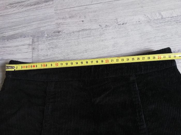 Jupe velours noire taille 36 neuve - photo numéro 5