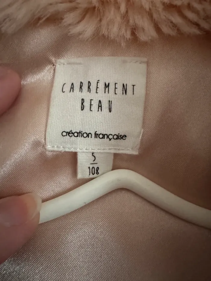 Gilet Carrément Beau 5 ans rose - photo numéro 2