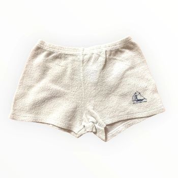 Short éponge blanc Petit Bateau 12 mois TBE (5,22€)