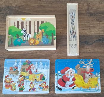 Lot de jouets éducatifs en bois enfants Playtive