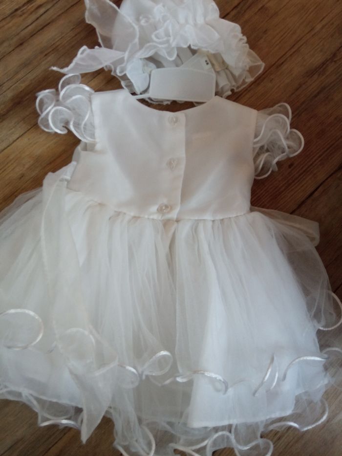 Robe baptêmes ou cérémonie 6 mois - photo numéro 2