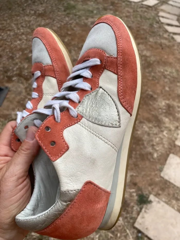 Très belles baskets cuir Philippe Model 37 - photo numéro 7