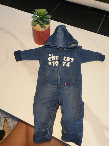 Combinaison jeans 3 mois