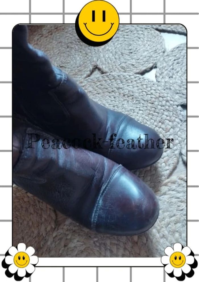Bottes talons marrons 36 - photo numéro 5