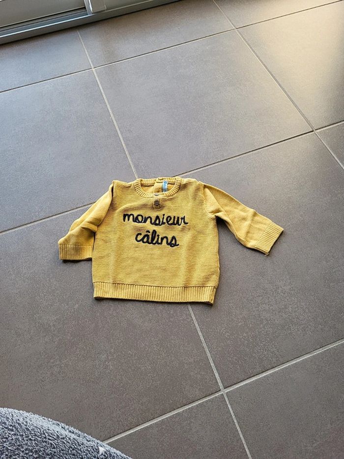 Pull 6 mois garçon