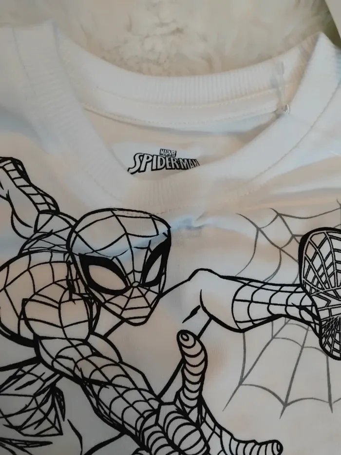 Pyjama deux pièces, coton, Spiderman, neuf, 4 ans - photo numéro 6