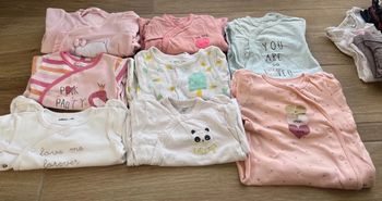 Lot 8 pyjamas croisés 12 mois