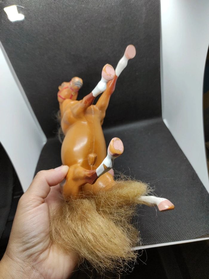 CHEVAL horse toy alpha international inc alezan Brown horse #geektradelanard - photo numéro 10