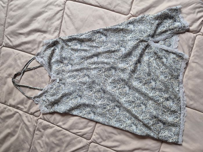 Lot Nuisettes Bleu/moutarde/léopard noir et blanc  T 36/38 - photo numéro 5