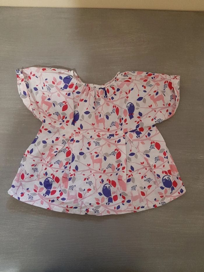 T-shirt manche courte été fille 100% coton - photo numéro 5