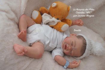 Timothé poupée bébé Reborn authentique 💖