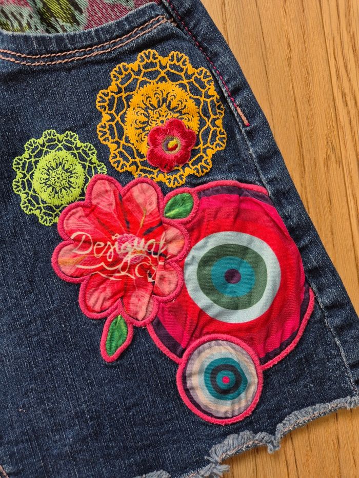 Jupe en jean 11 - 12 ans Desigual, TBE - photo numéro 4