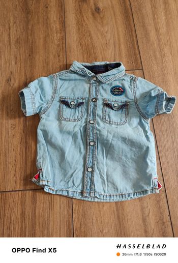 Chemise à manches courtes