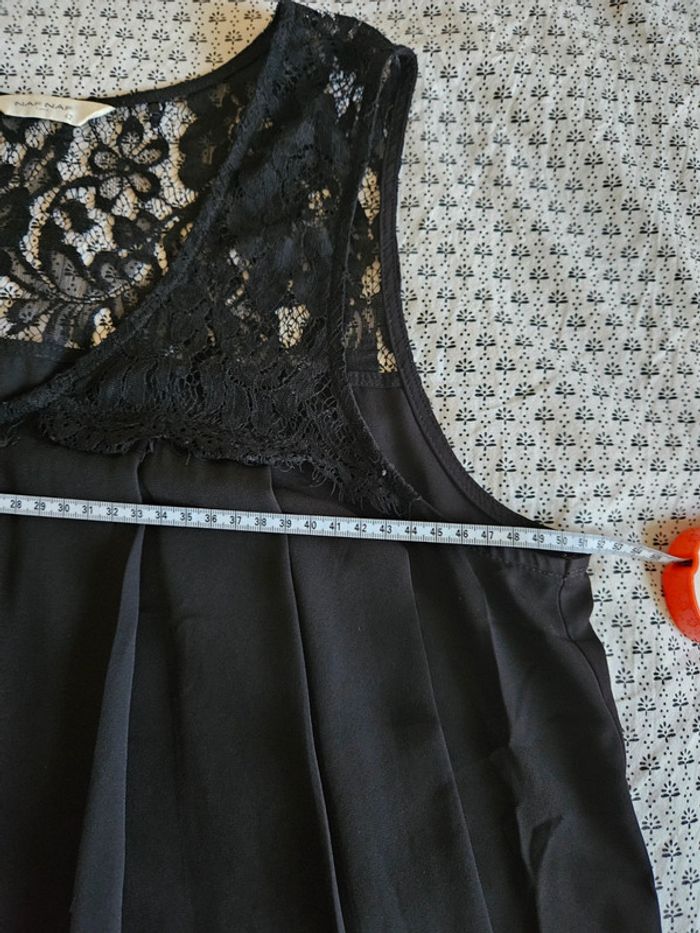 Blouse ample plissée et dentelle Nafnaf 42 - photo numéro 6