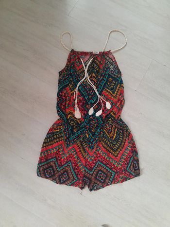 Combi short coloré Xin Xin comme neuve