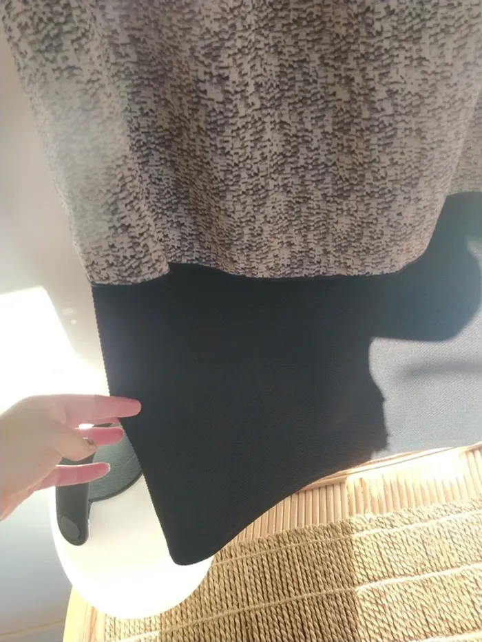 Robe Camaïeu neuve 36 grise et noire - photo numéro 4