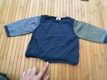 Pull en maille petit bateau 3 mois