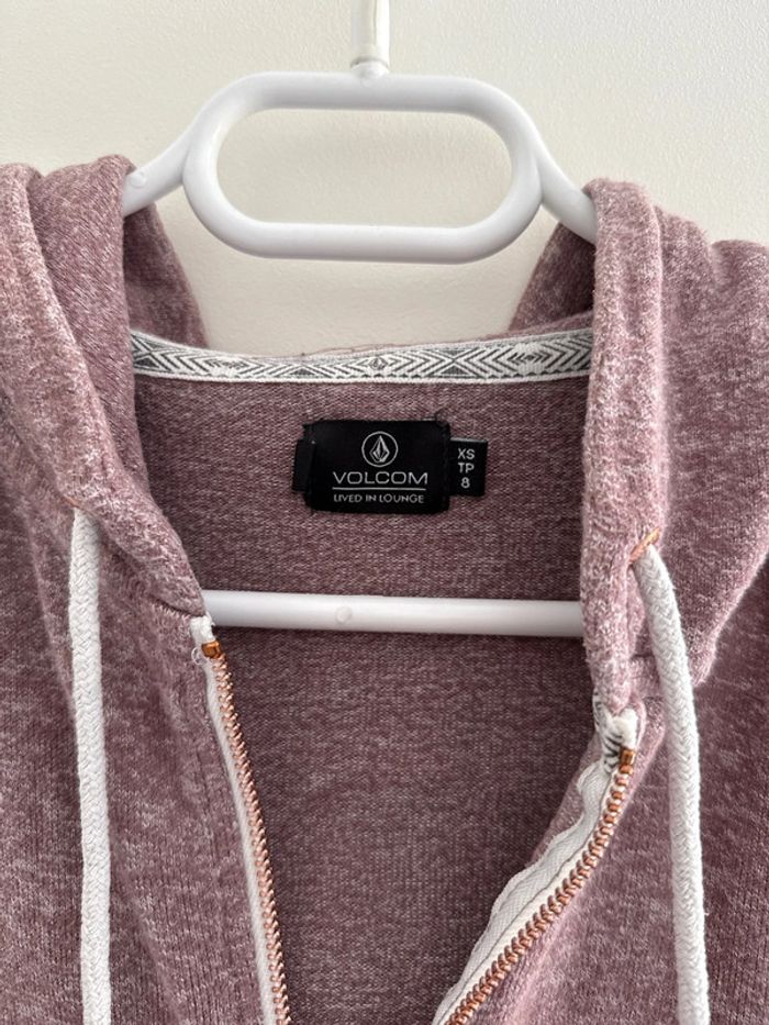 Sweat zippé à capuche Volcom - Taille XS - photo numéro 4