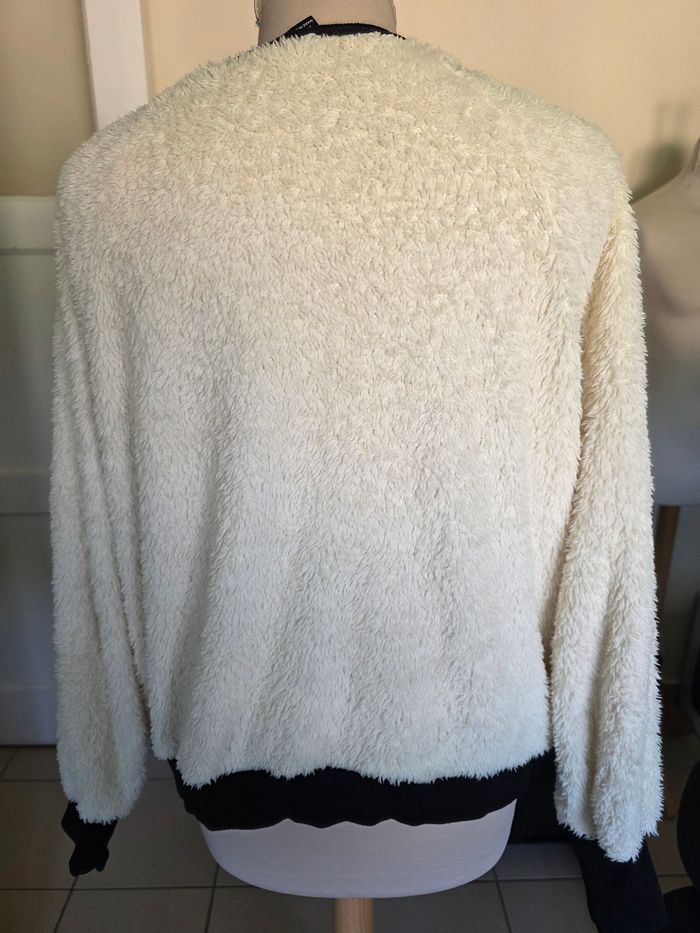 Pull pilou blanc - photo numéro 4