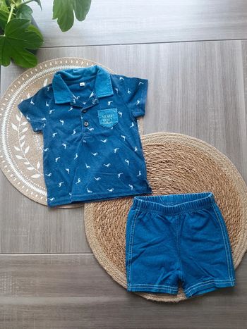 🐼 Ensemble d'été taille 6mois