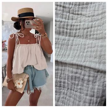 Top à bretelles beige neuf