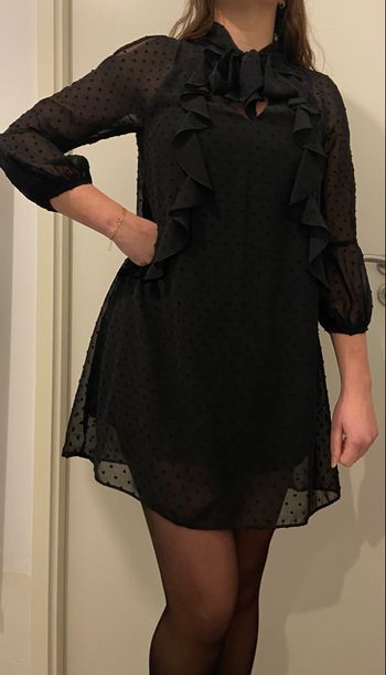 Robe noire Zara