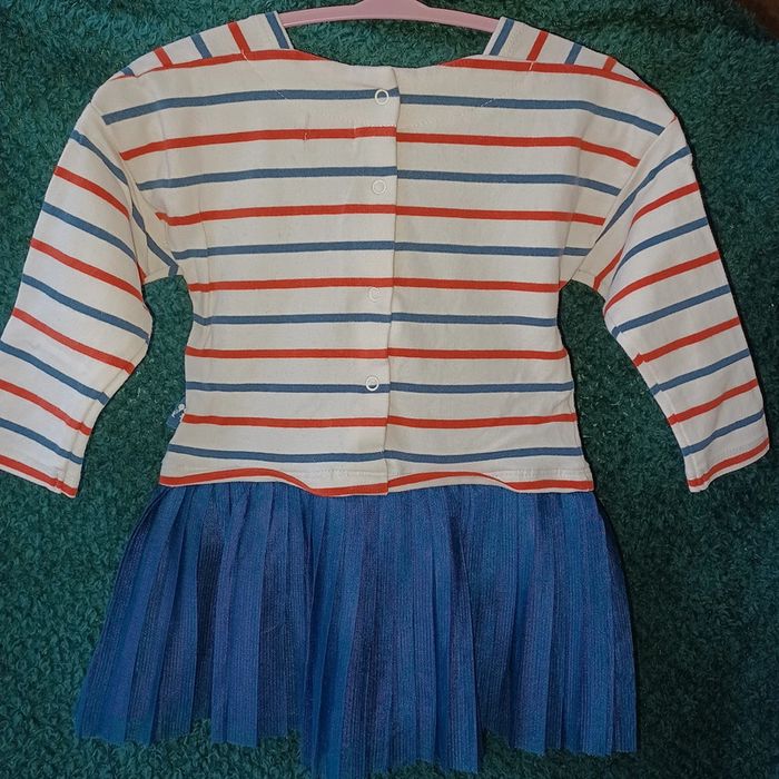 Robe à rayures Nano et Nanette 12 mois - photo numéro 3