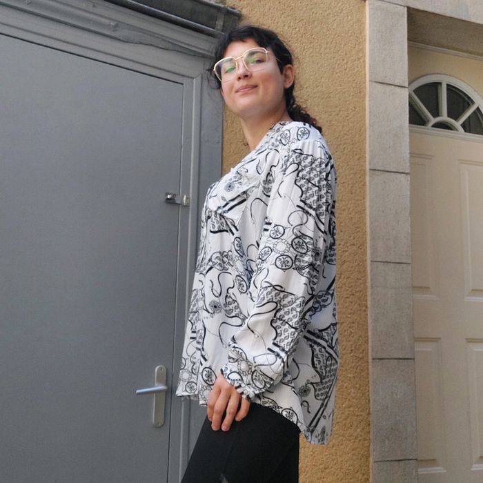 Blouse à imprimés L/XL - photo numéro 4