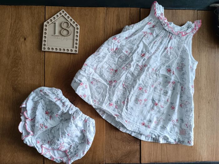 Ensemble été 18 mois petit bateau