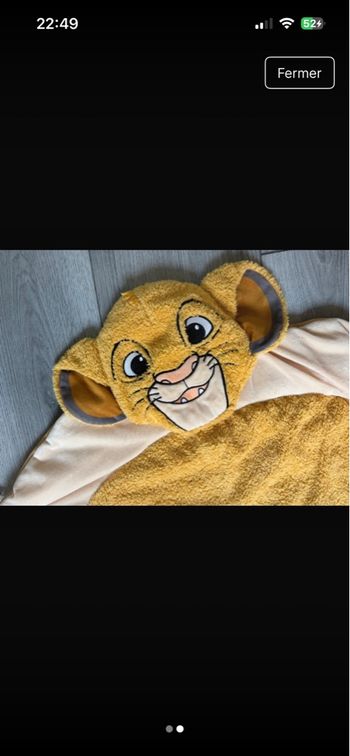 Tapis d’éveil roi lion