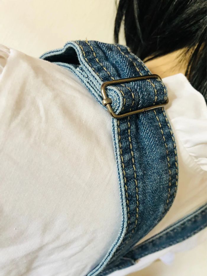 🌿Robe salopette en jean Y2K 💙denim dress overalls🌿 - photo numéro 8