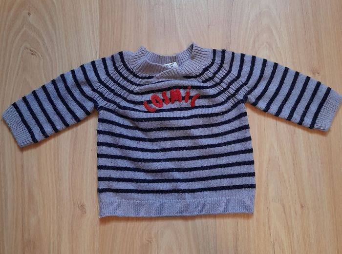 Pull garçon 6 mois
