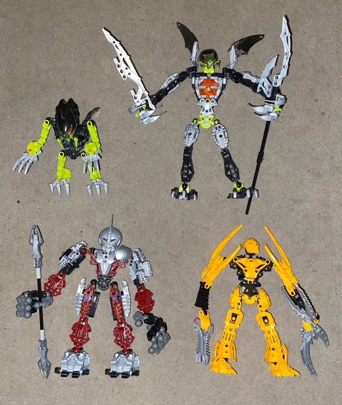 Lot X48 Lego Bionicle 5KG - photo numéro 5