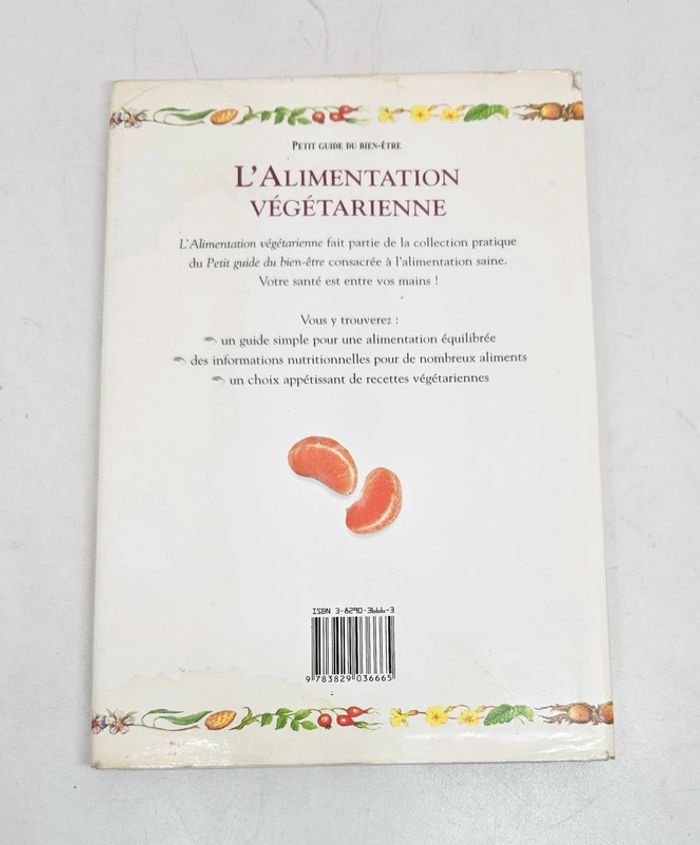 "Petit guide du bien-être. L'alimentation végétarienne".
60 pages.
ISBN : 3.8290.3666.3 - photo numéro 2