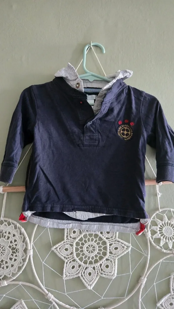 Lot de vêtements enfant 12 mois - photo numéro 2