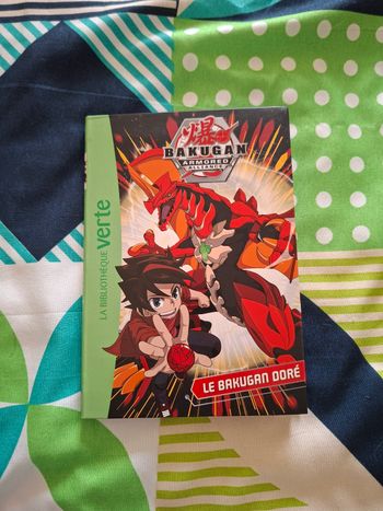 Livre enfant Bakugan le Bakugan doré 