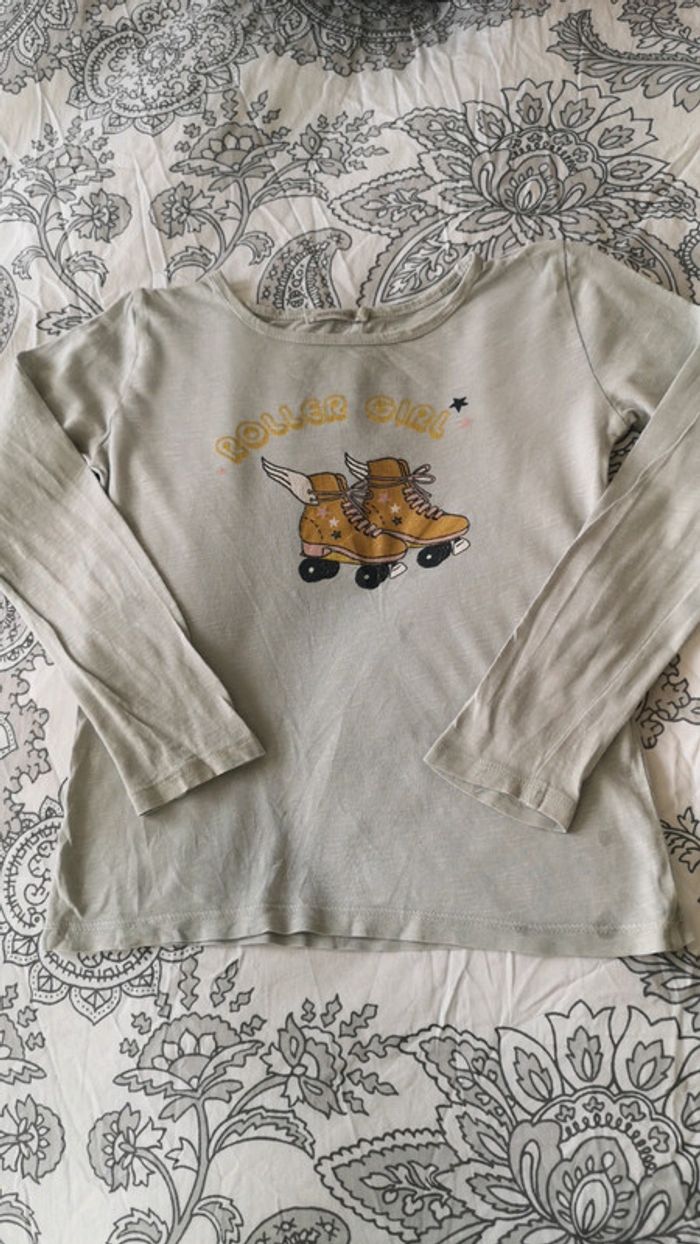 Tee-shirt roller girl 6 ans