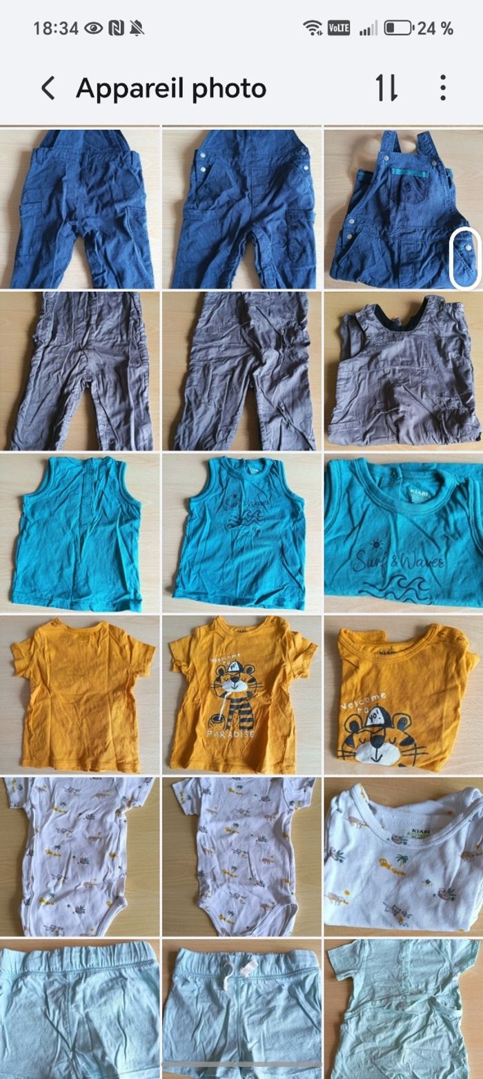 Lot vêtements garçon 9 mois - photo numéro 5