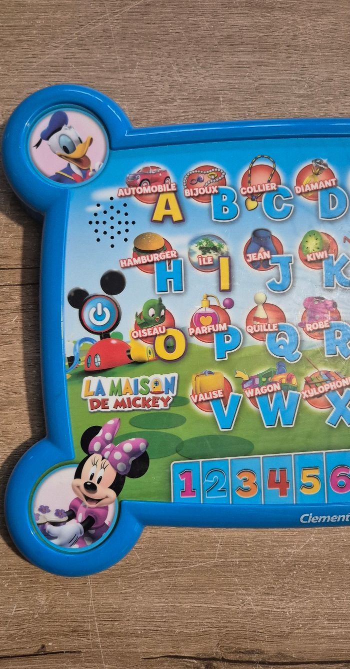 Tablette éducative abécédaire de Mickey - photo numéro 2