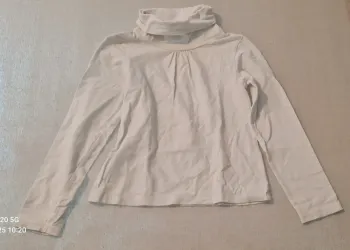 Pull col roulé