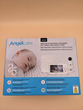 Neuf - Babyphone Angelcare AC25 avec détecteur de mouvements