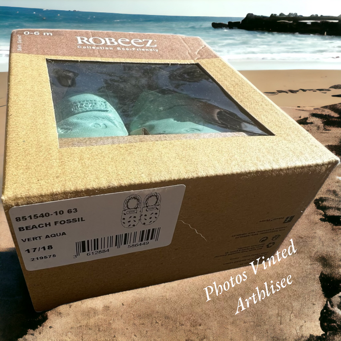 Chaussons coquillages Robeez 17 -  18 NAE (13€) - photo numéro 3