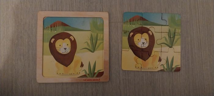 puzzle lion 9 pieces