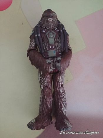 Figurine Star Wars Tarfful Wookie 2004 Hasbro Action Figure rare SW Chewbacca
