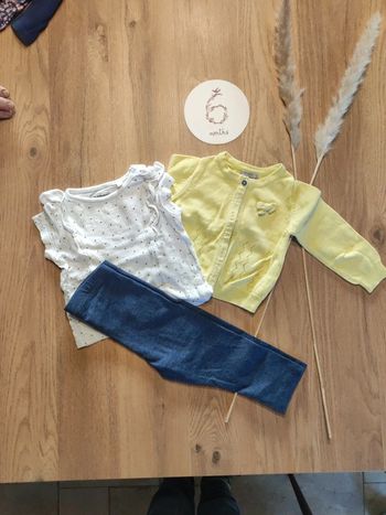 Ensemble 6mois fille