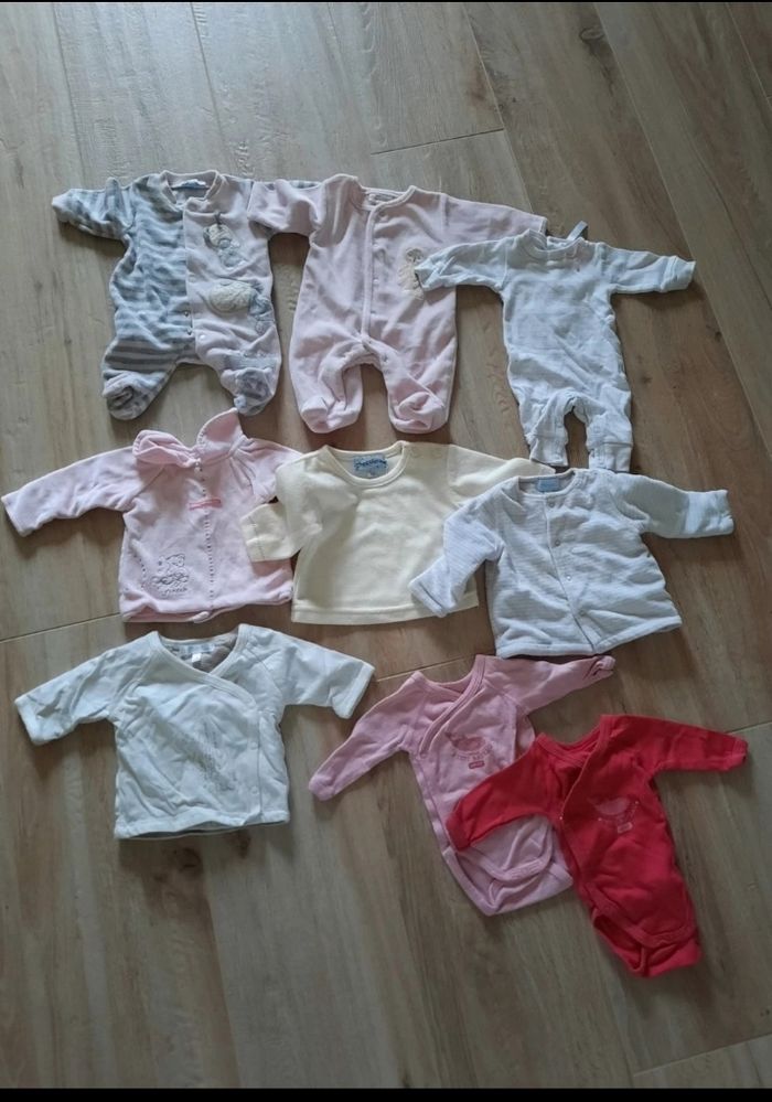Lot vêtements fille naissance