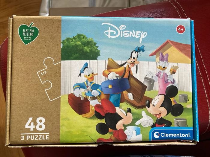 3 puzzles « Mickey et ses amis » 48 pièces