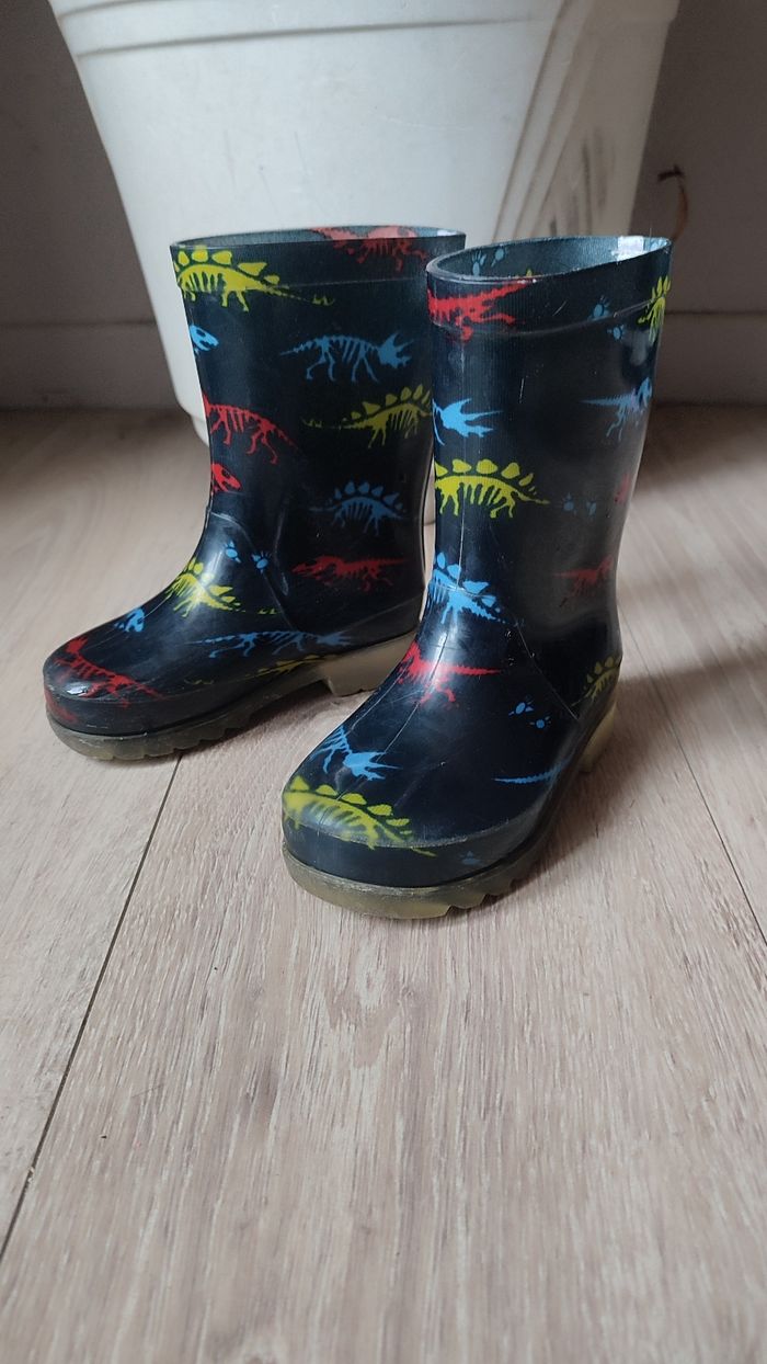 Bottes de pluie dinos garçon La Halle