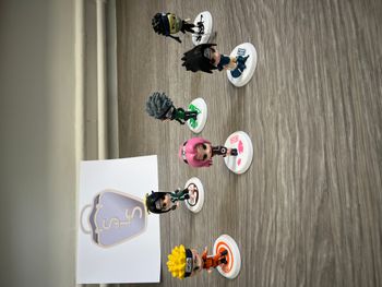 Lot de figurines univers Naruto, x6 pièces