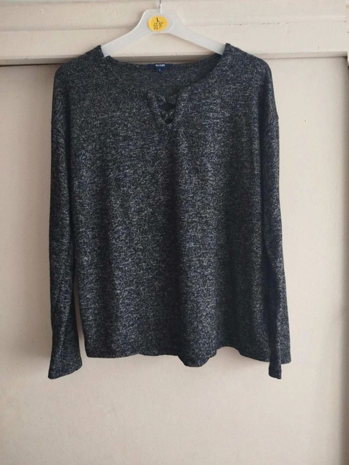 Pull  gris anthracite